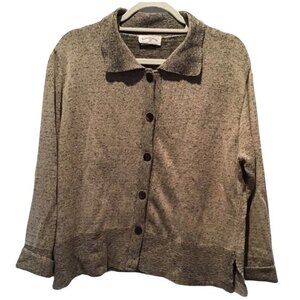 United Kingdom Cardigan Sweater Light Gray Size L